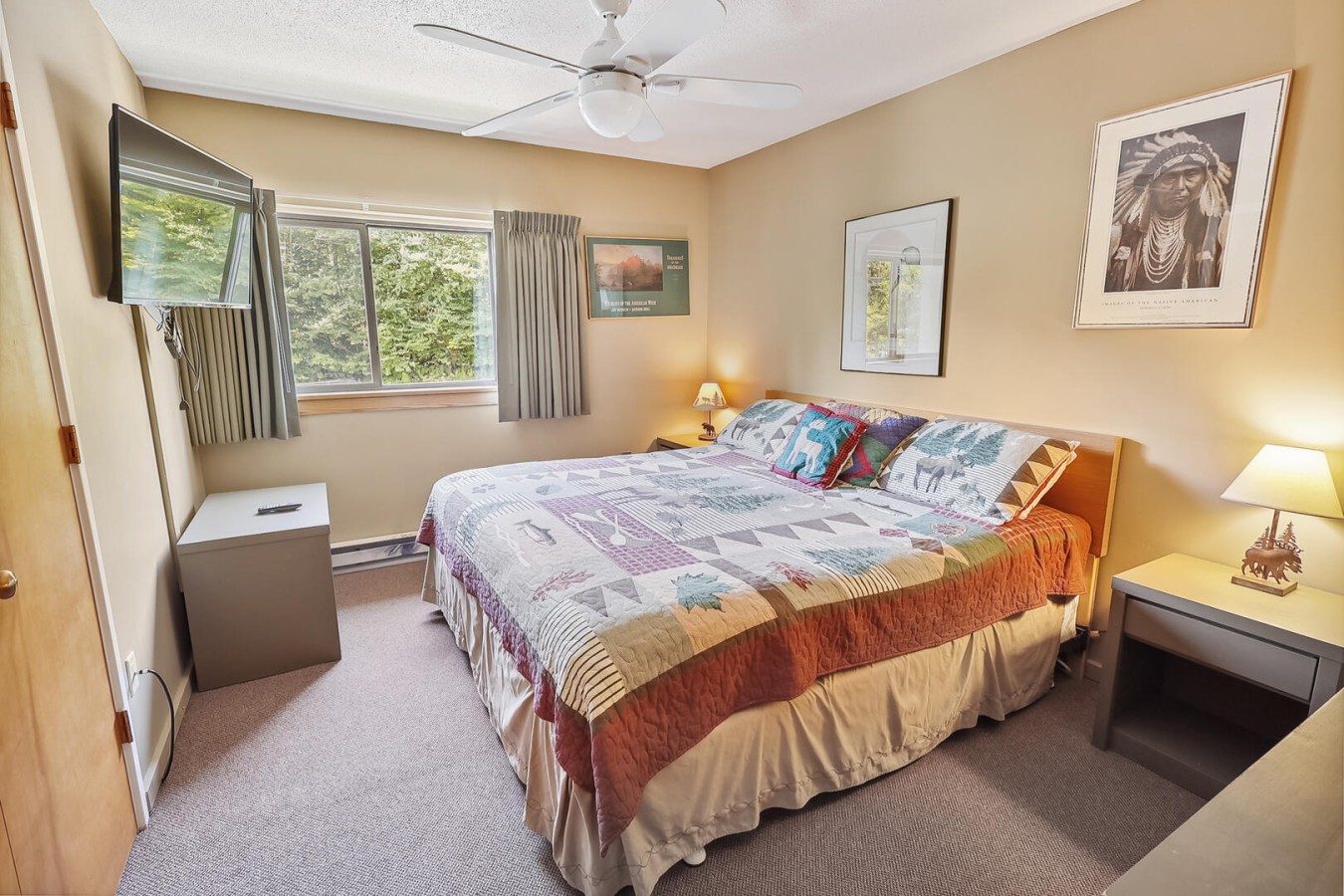 Bedroom of Killington vacation rental